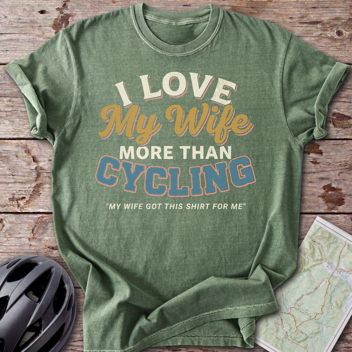 Retro Love My Wife T-shirt