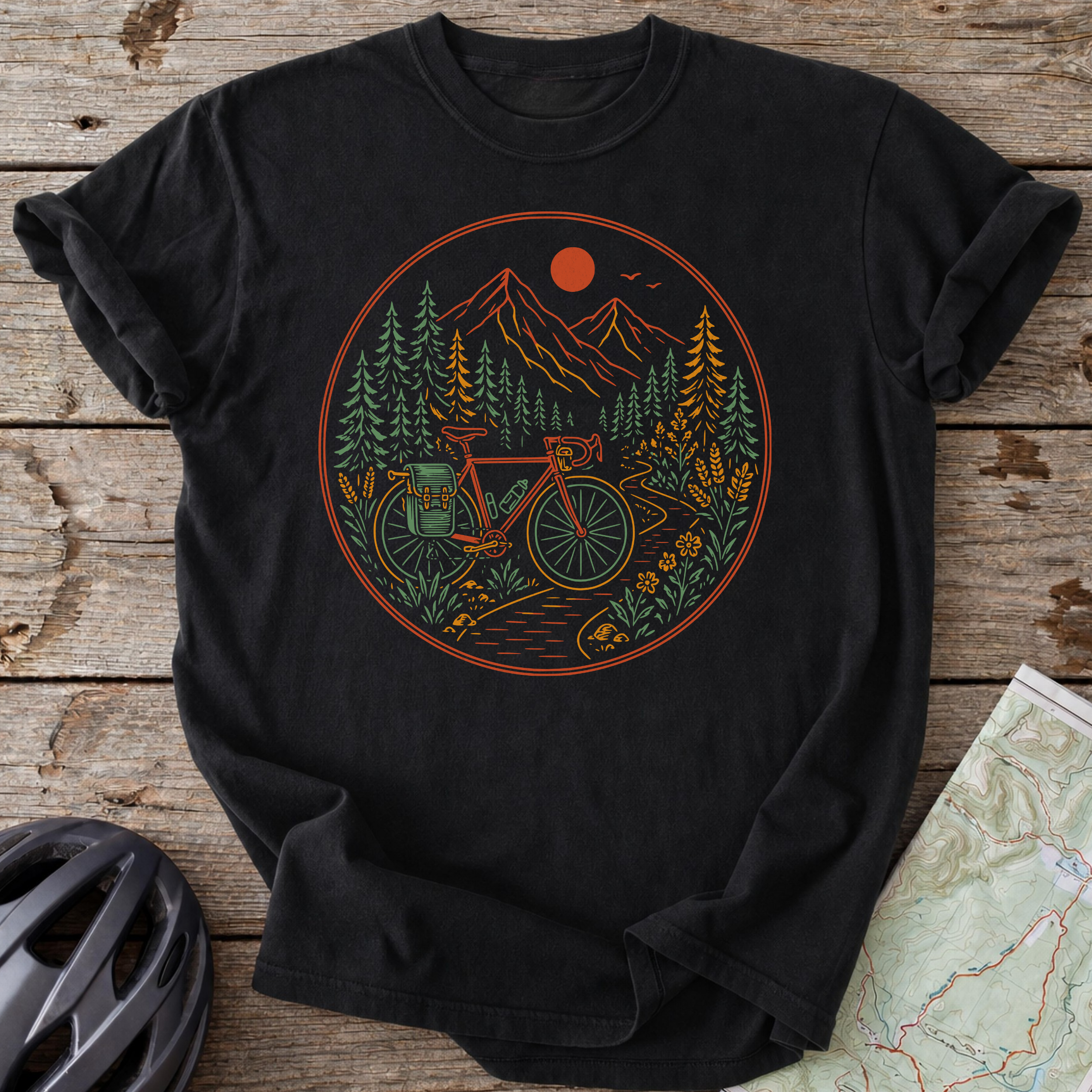 Mountain Bikepacking T-shirt