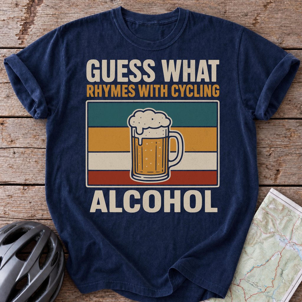 What Rhymes With Cycling T-shirt