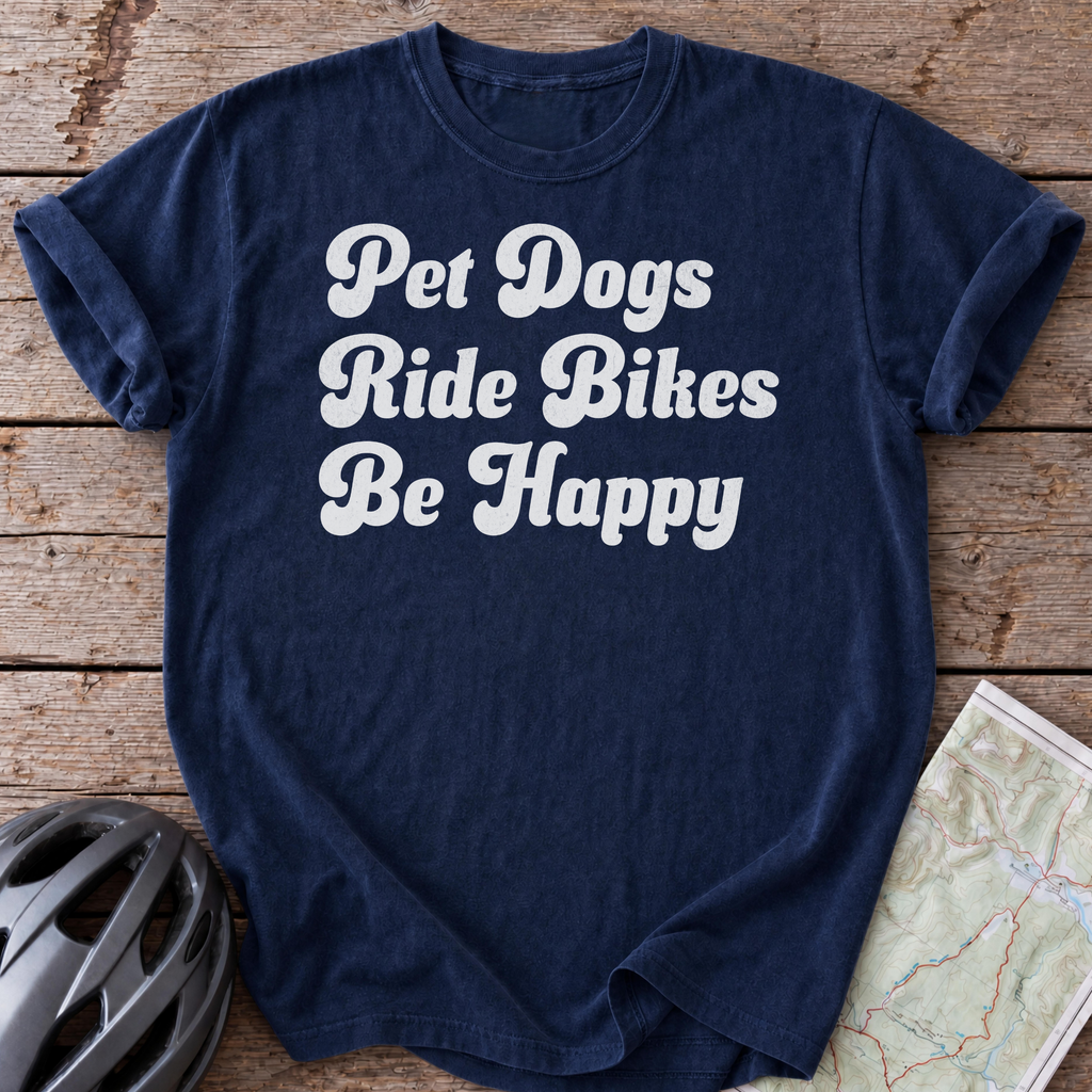 Dogs and Bikes T-shirt
