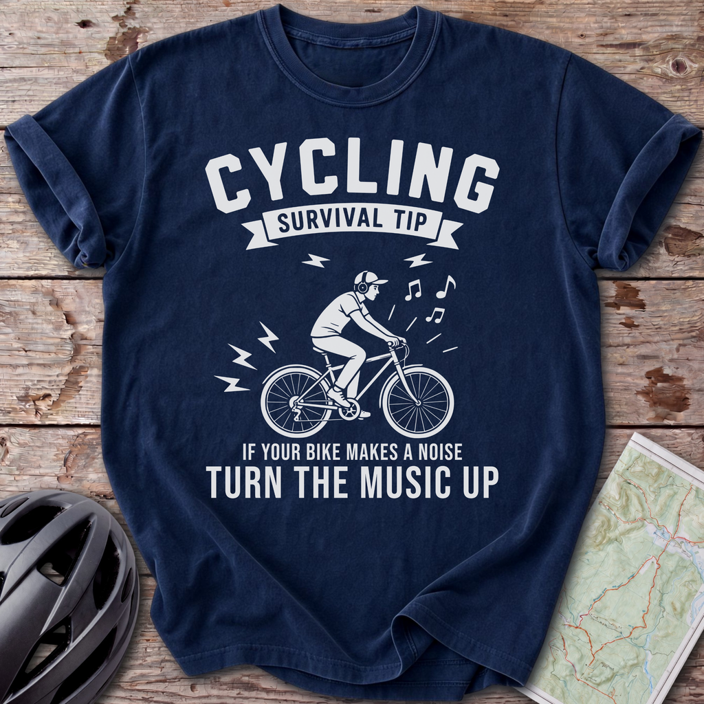 Survival Tip Music Up T-shirt