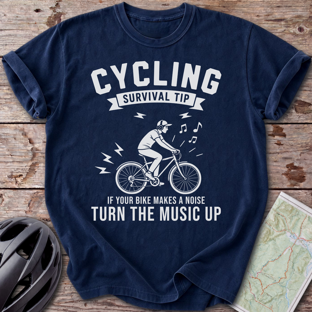 Survival Tip Music Up T-shirt