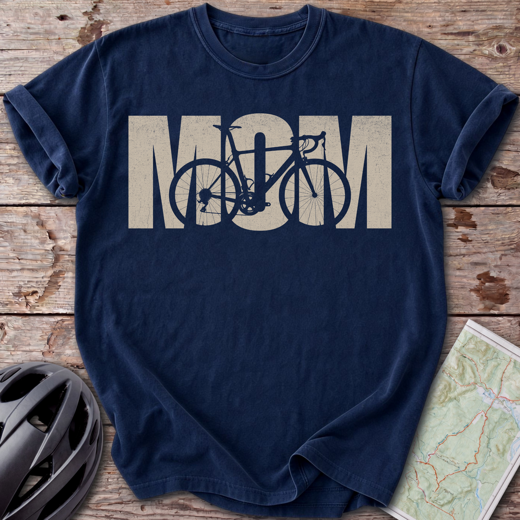 Mom Road Bike T-shirt