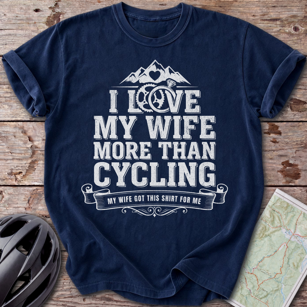 Wife VS Cycling T-shirt