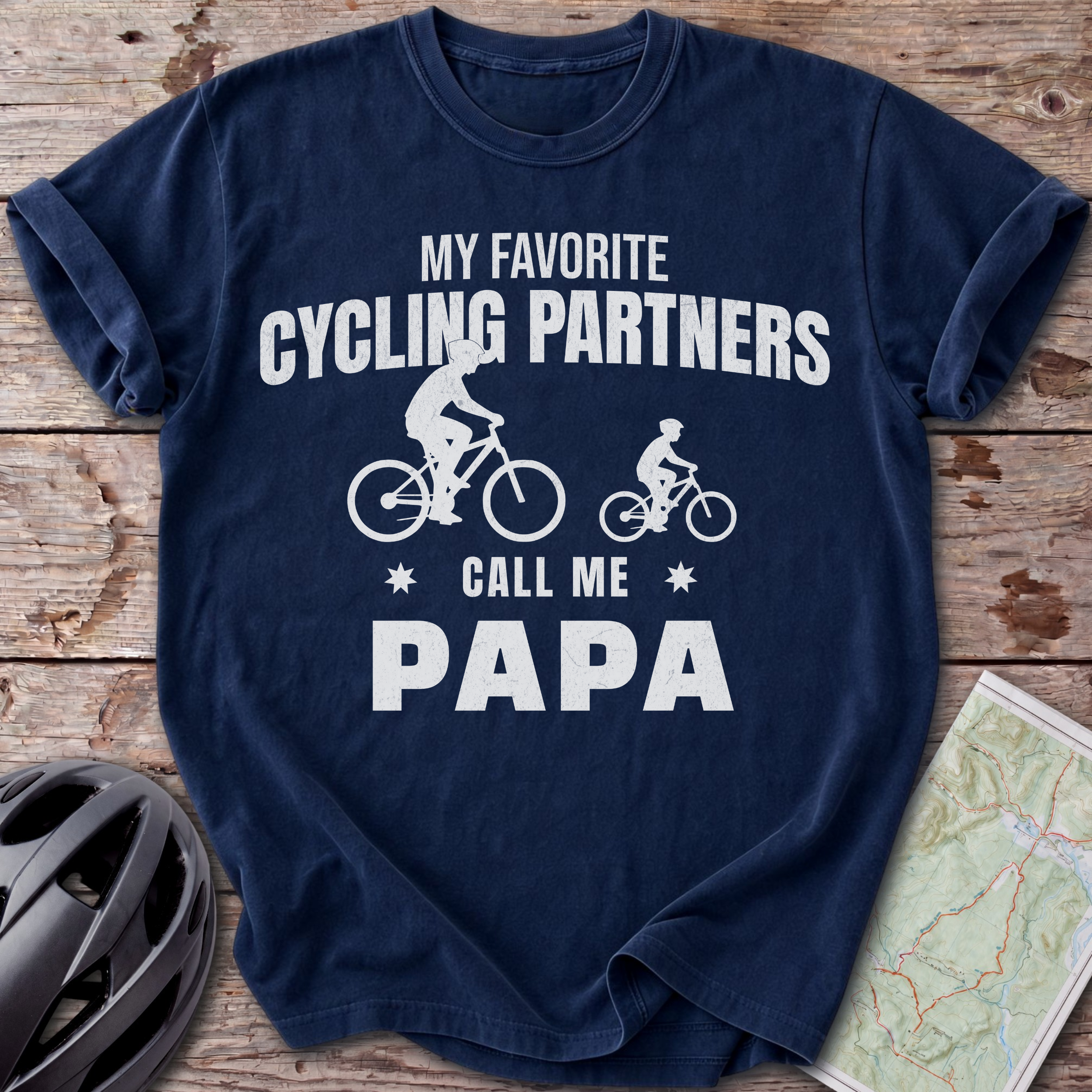 Papa's Cycling Partners T-shirt