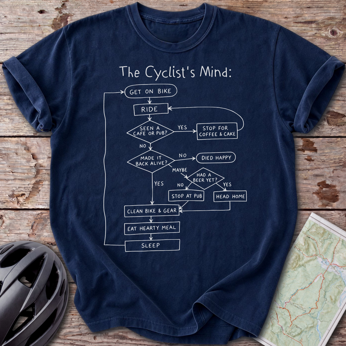 Cyclists Mind T-shirt