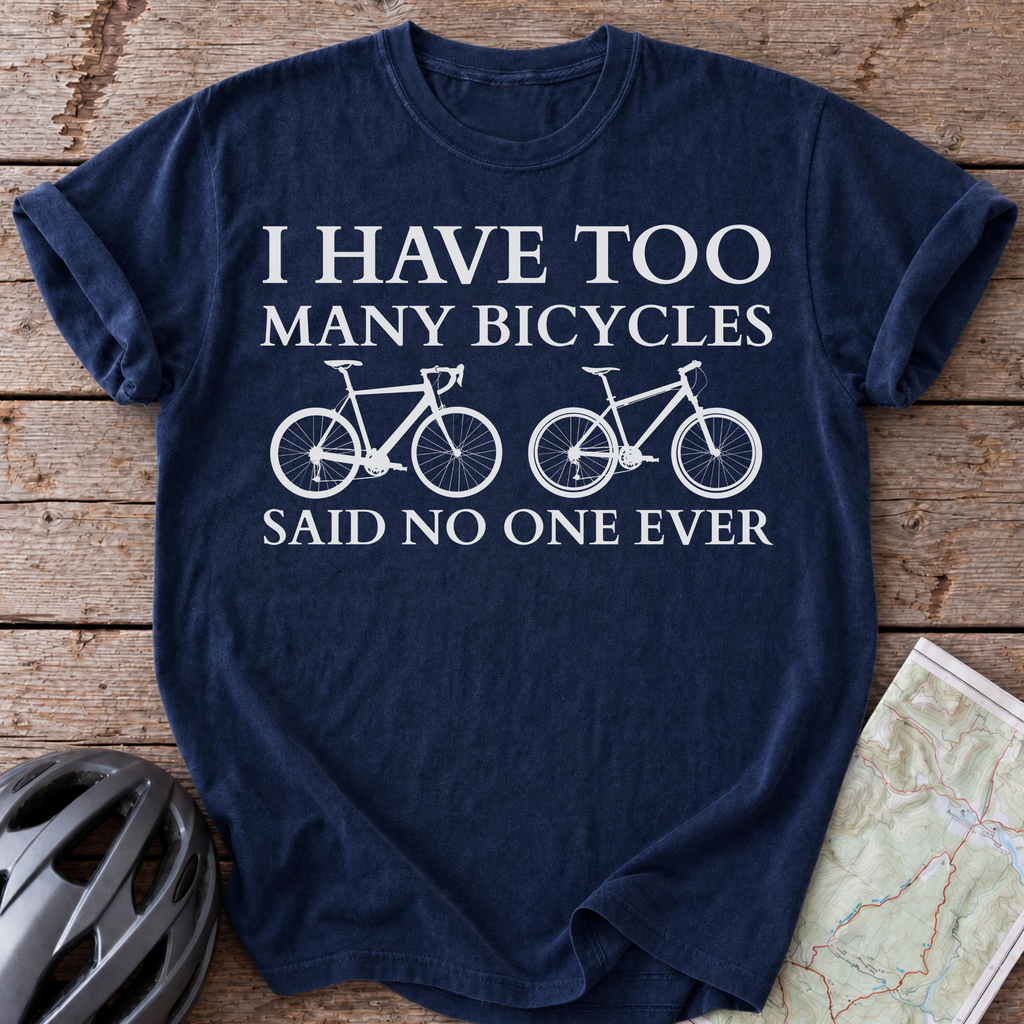Too Many Bikes T-shirt