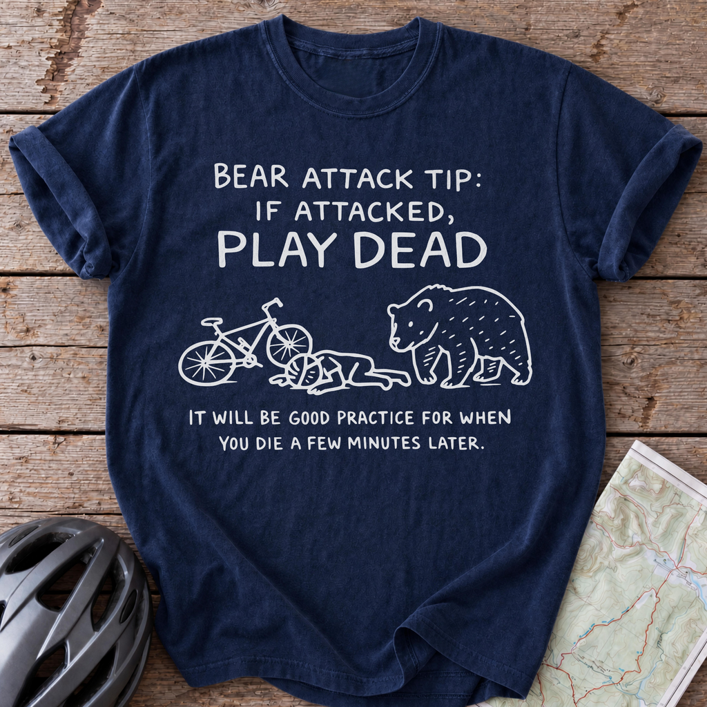 Doodle Bear Attack Tip T-Shirt