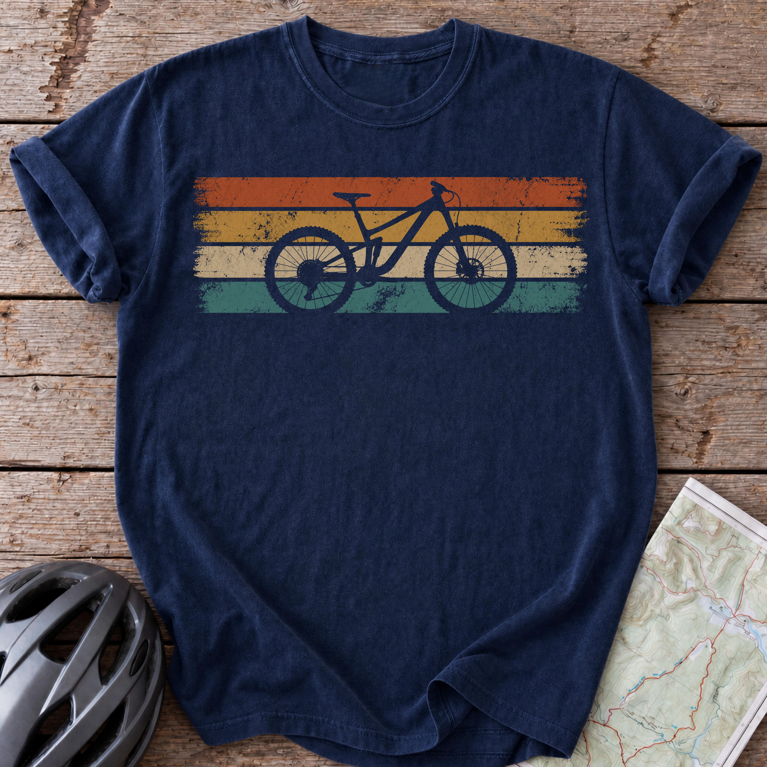 Retro Mountain Bike T-shirt