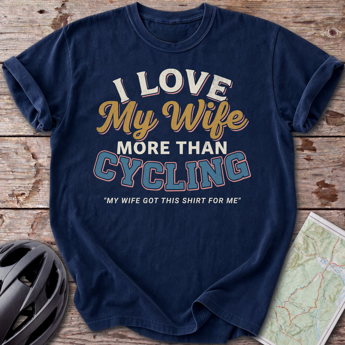 Retro Love My Wife T-shirt