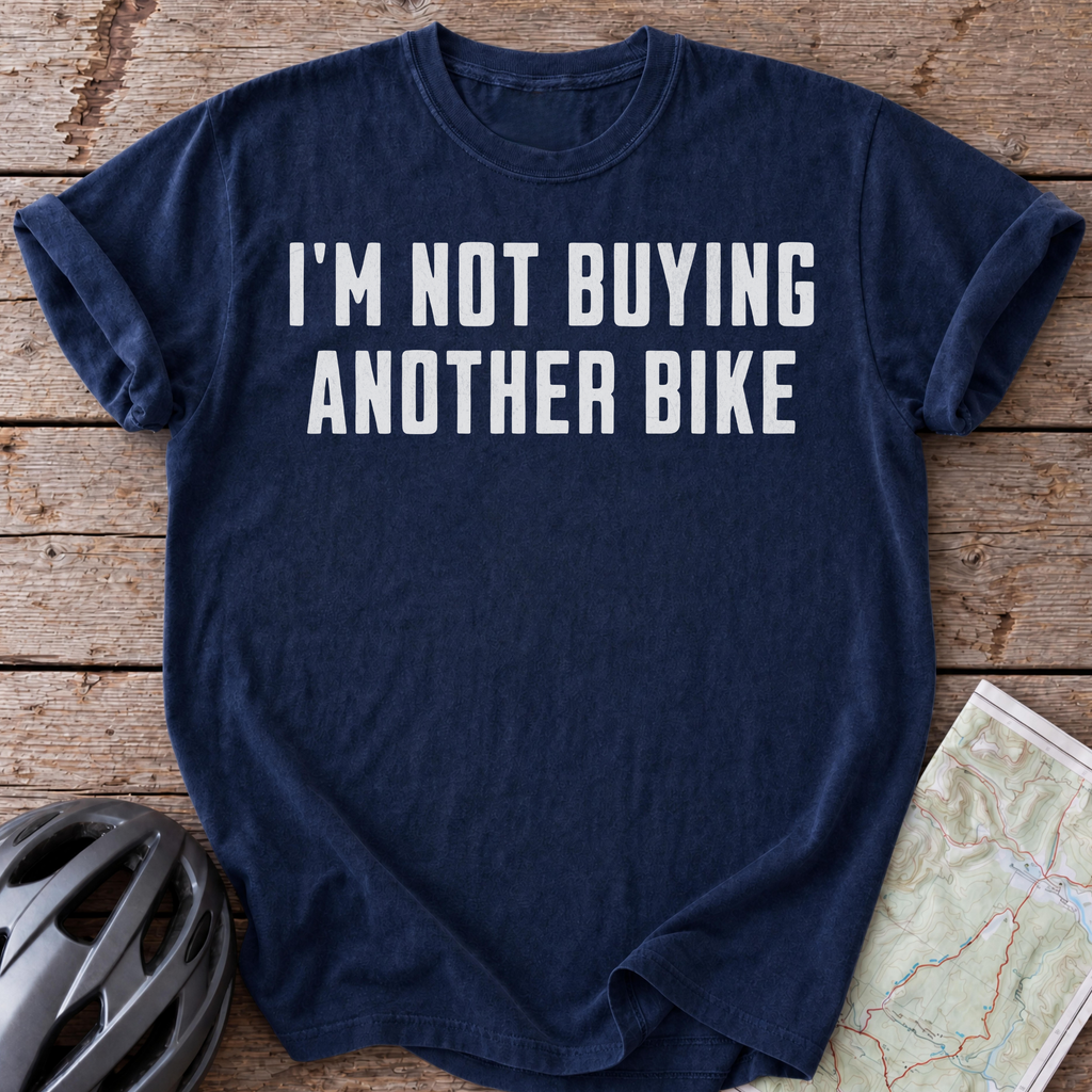 No More Bikes T-shirt