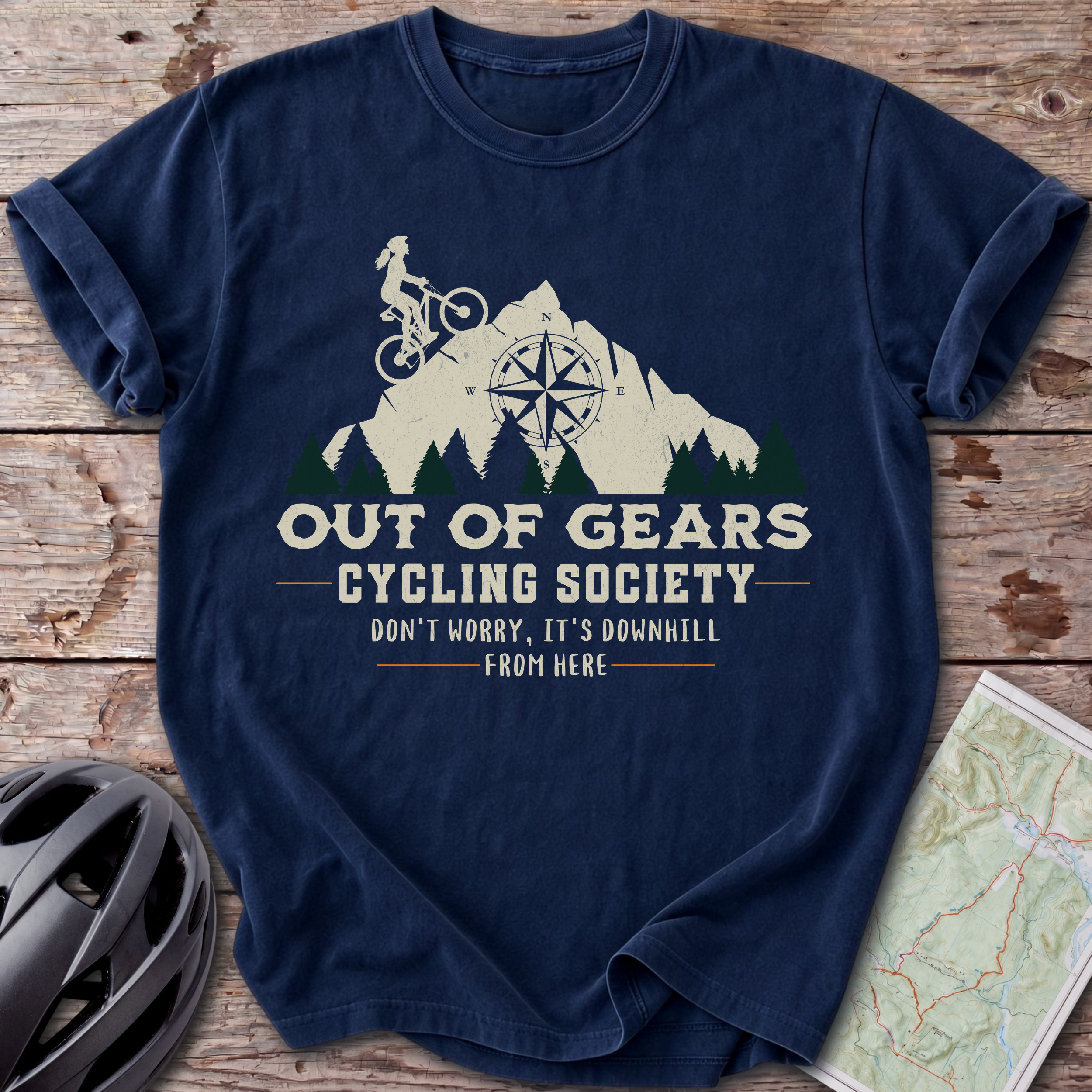 Out Of Gears Female T-shirt