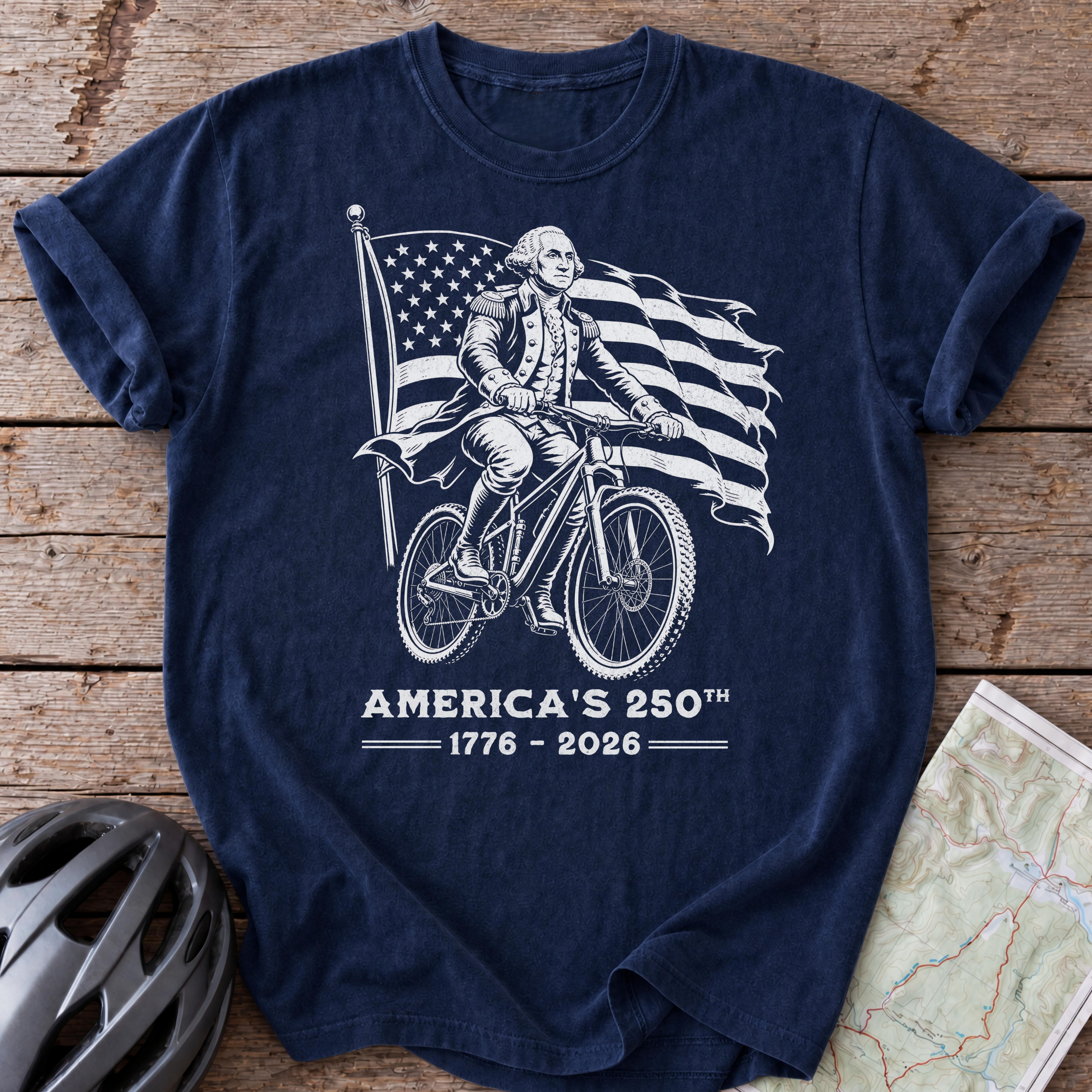 250th George MTB T-shirt