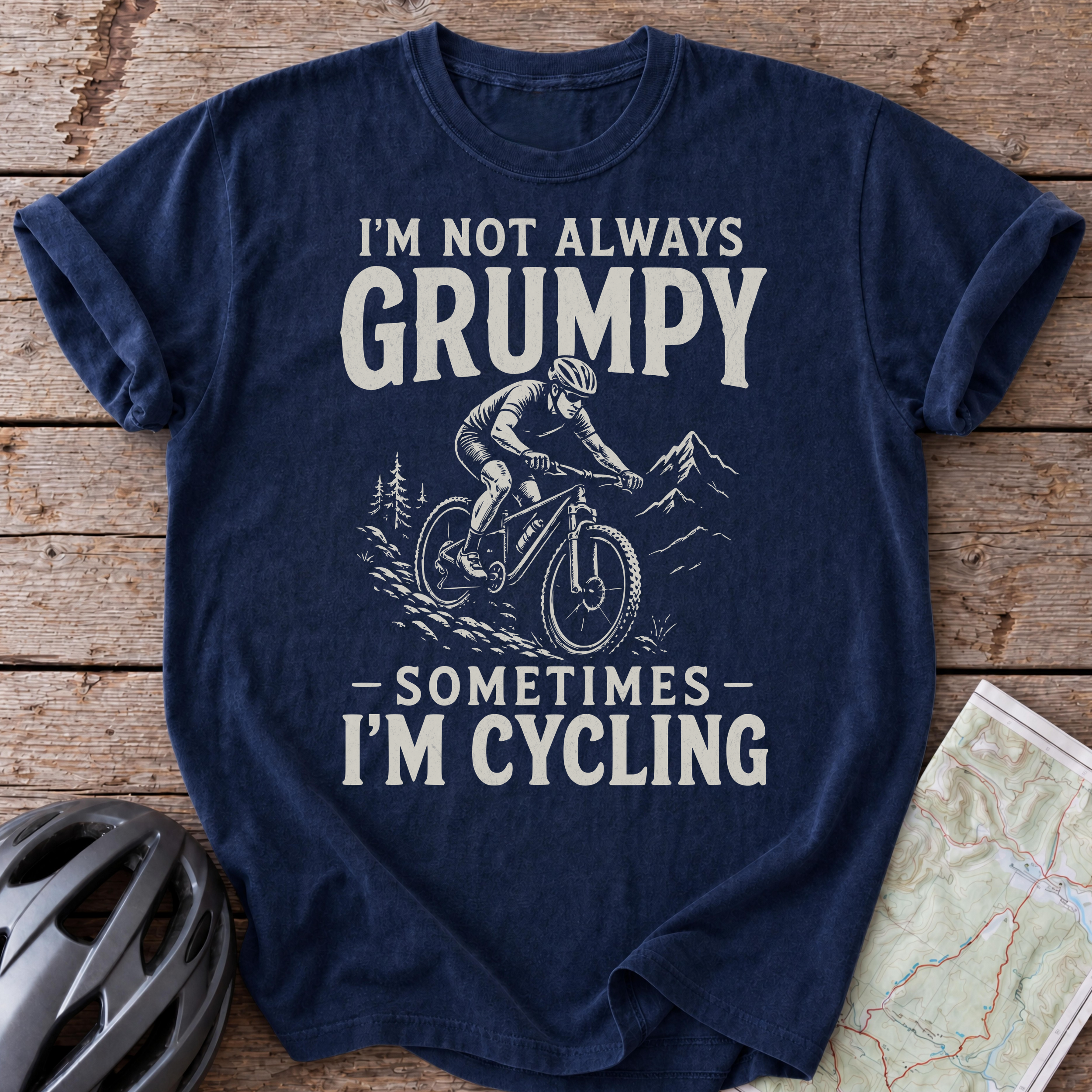 Sometimes I'm Cycling T-shirt