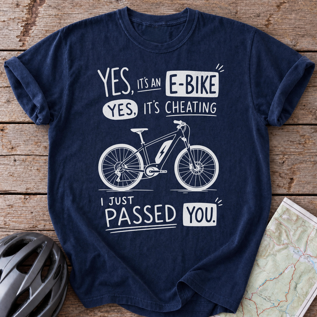 E-Bike Cheating T-Shirt