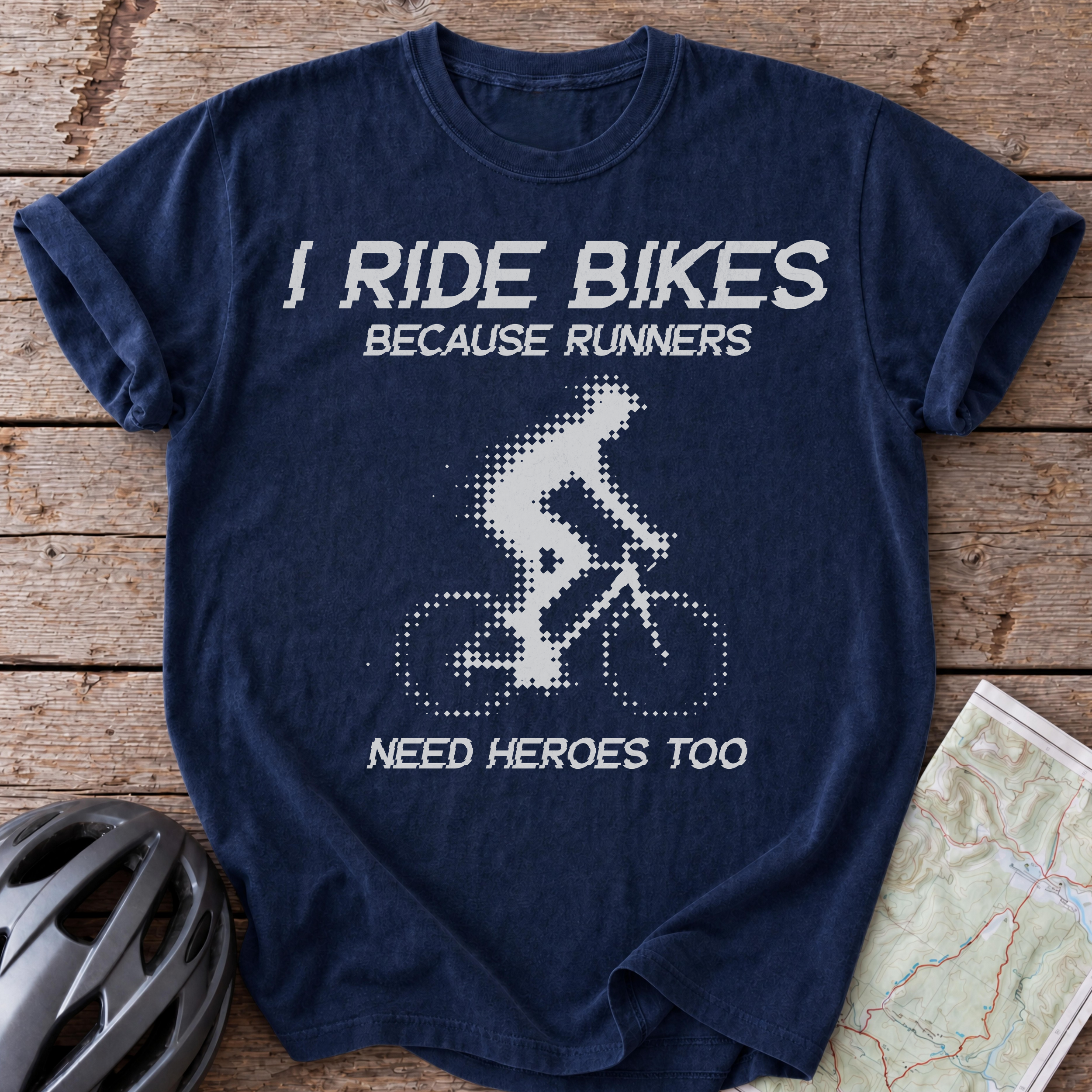 Runners Need Heroes T-shirt