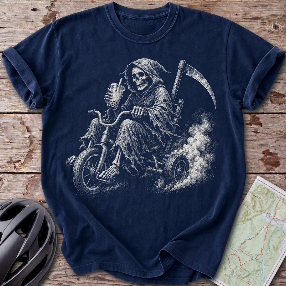 Grim Reaper Trike T-shirt
