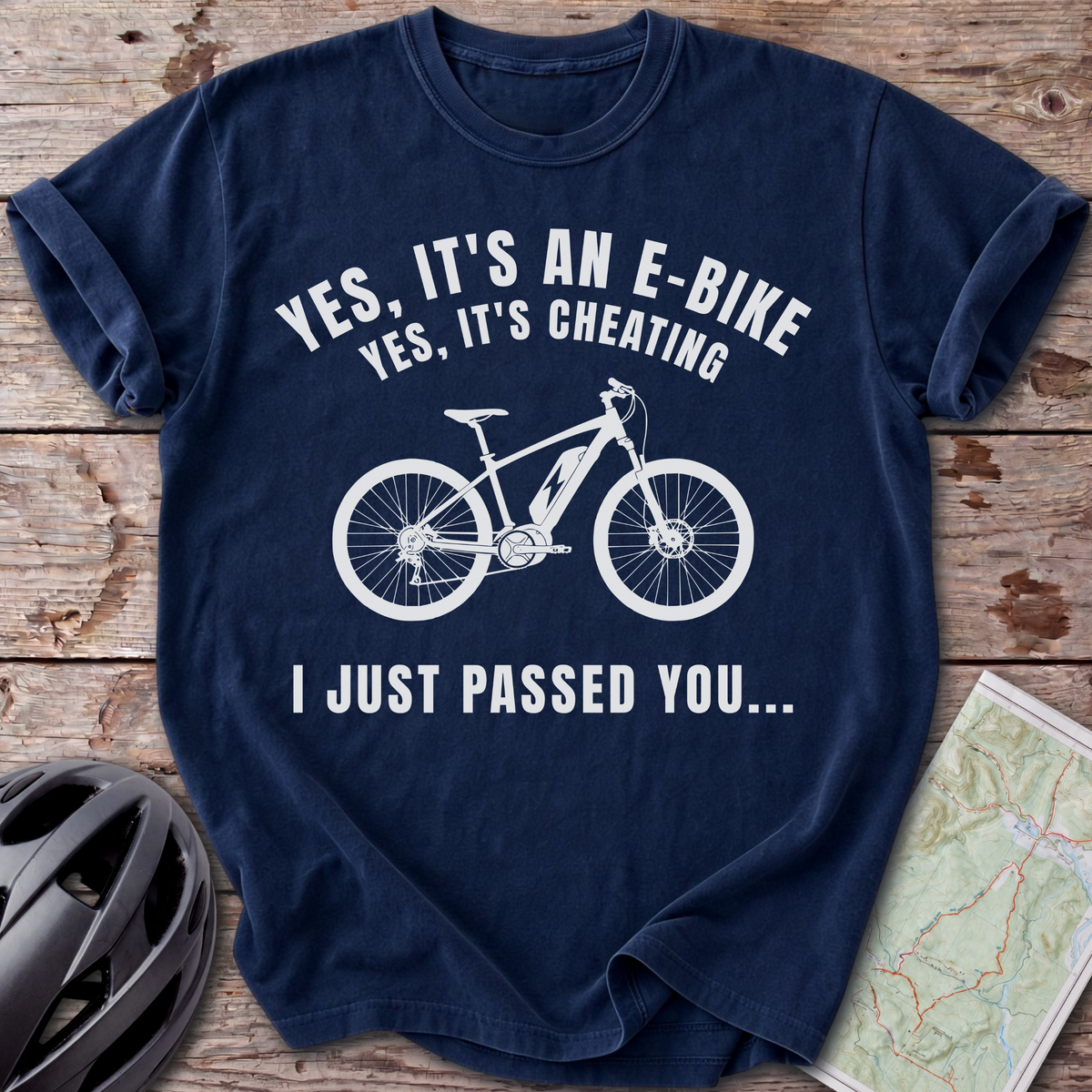 E-Bike I Just Passed You T-shirt
