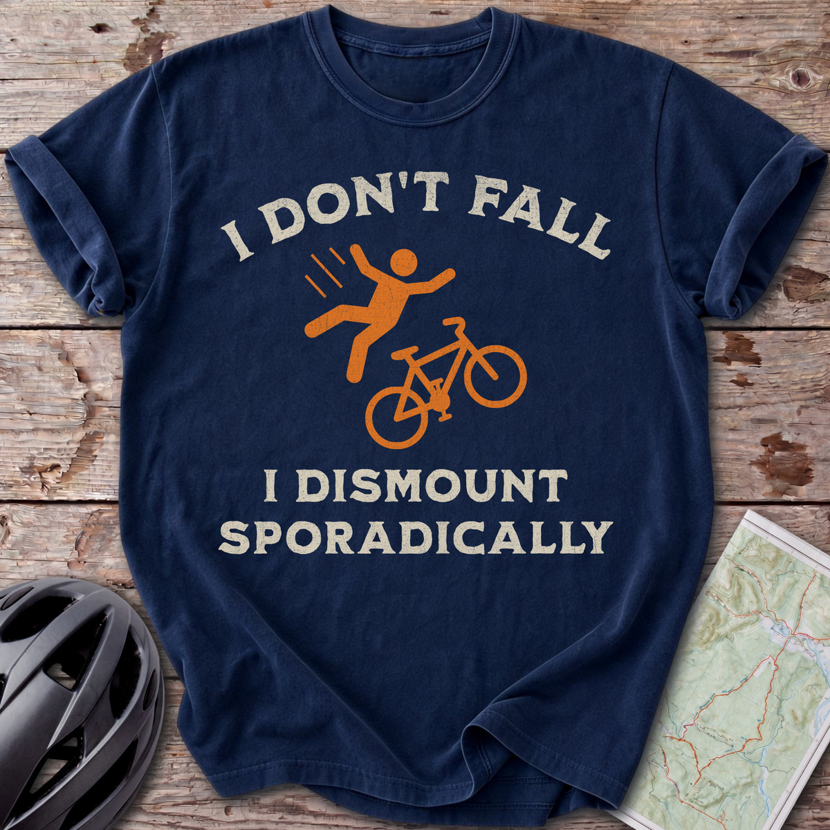 I Dismount Sporadically T-shirt