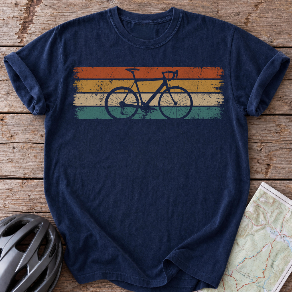Retro Road Bike T-shirt