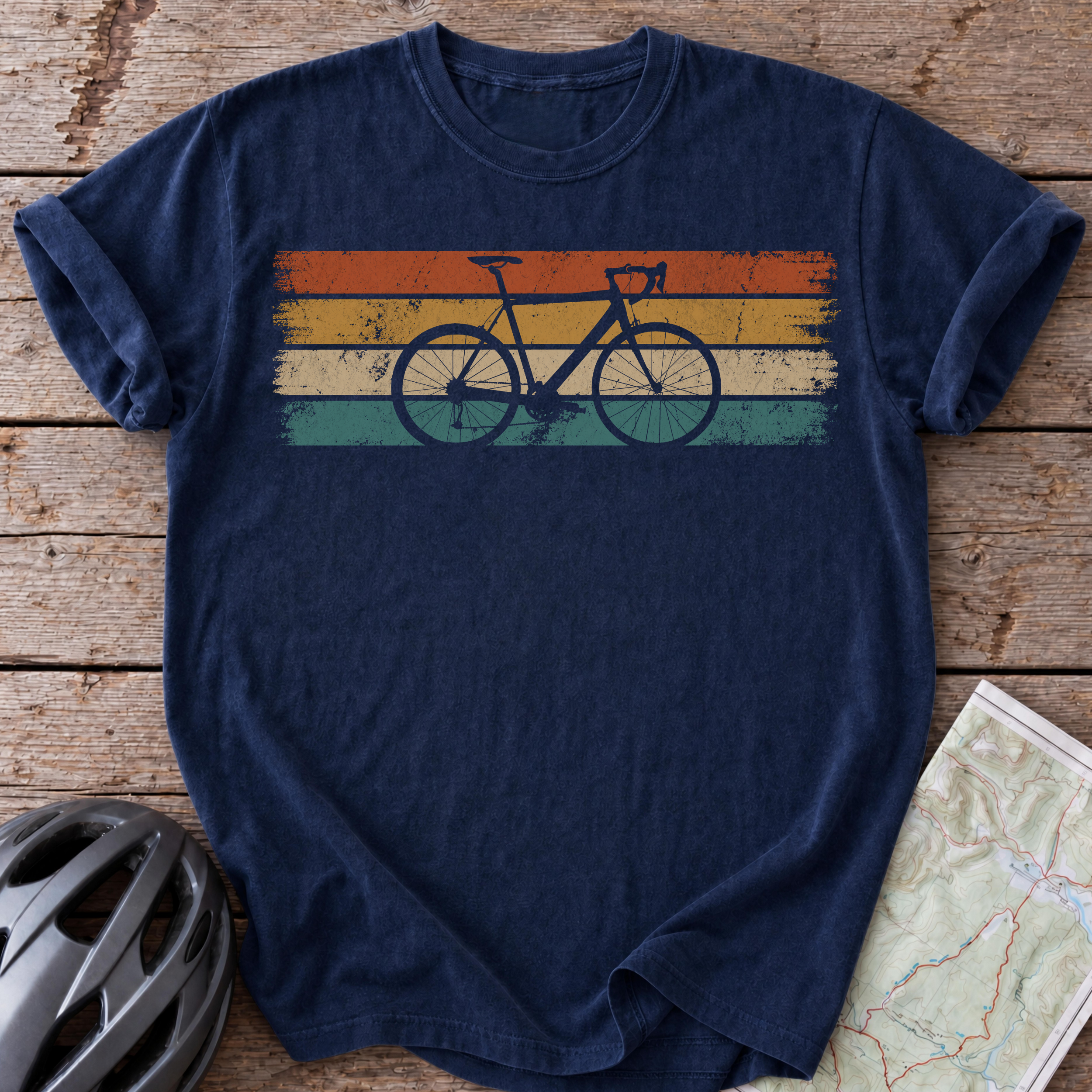 Retro Road Bike T-shirt