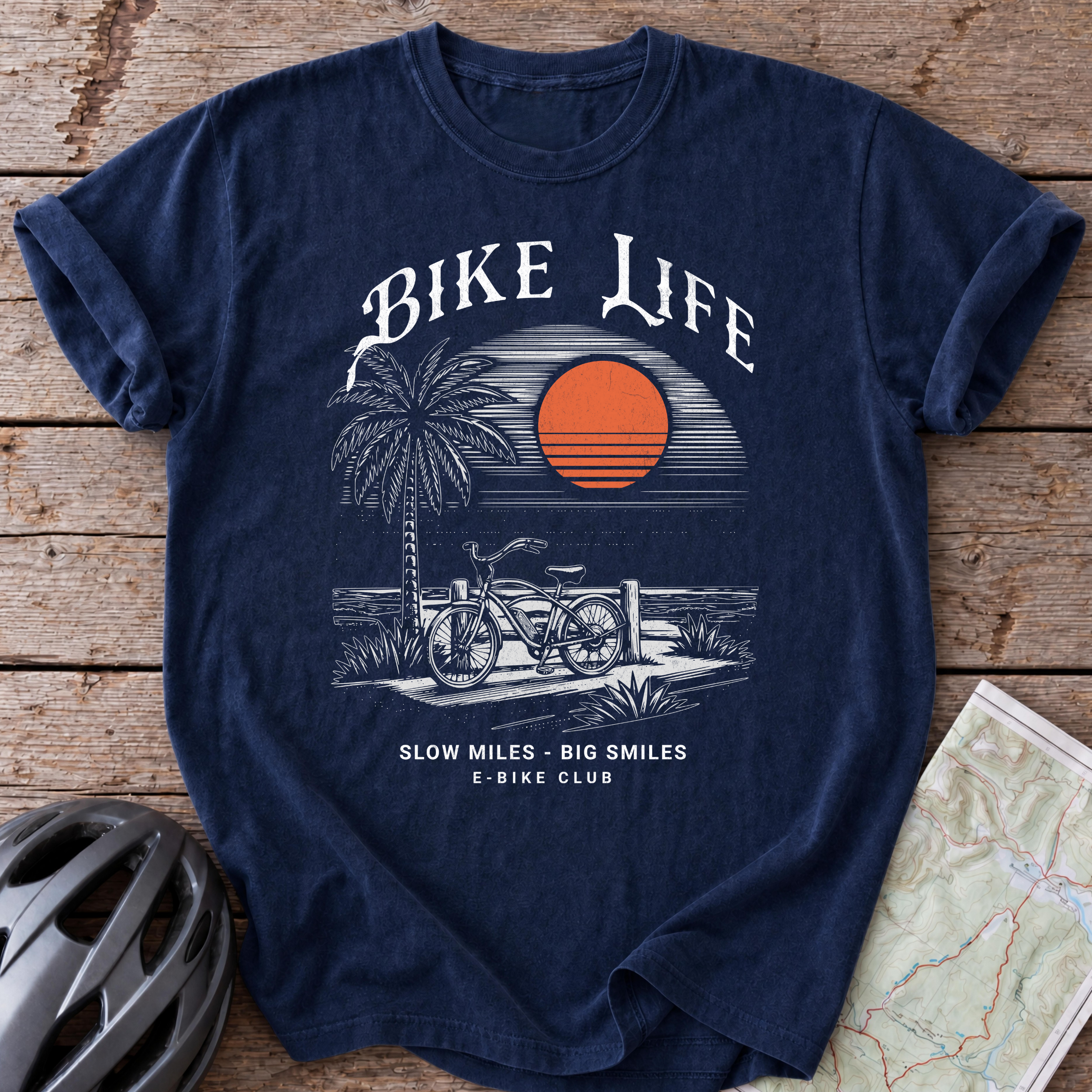 Sunset E-Bike T-shirt