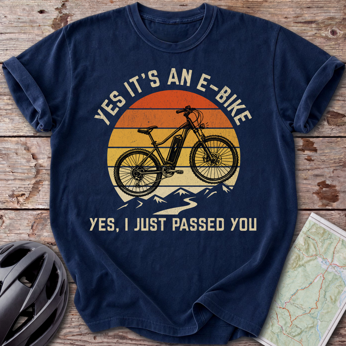 Vintage E-Bike Cheating T-shirt