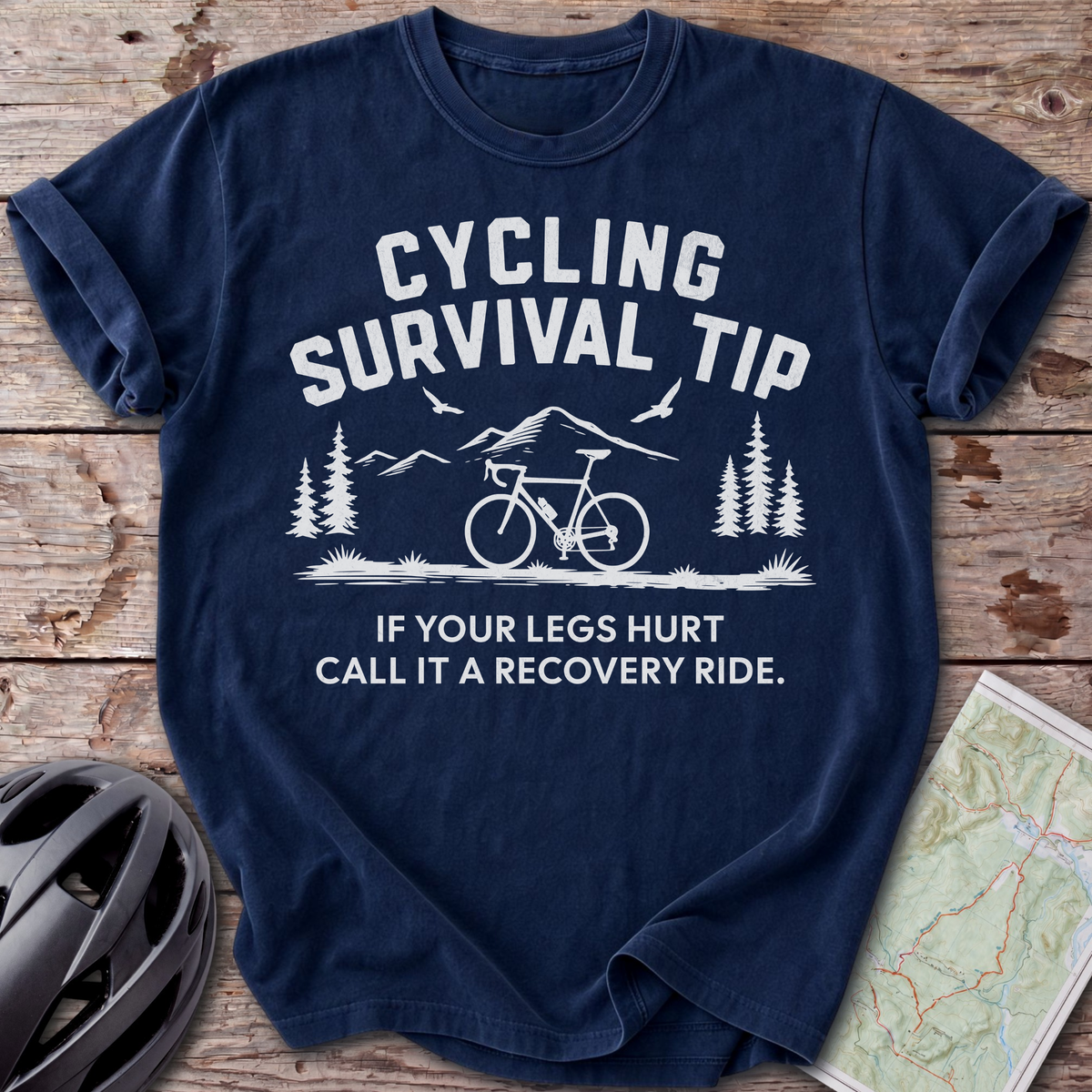 Survival Tip Recovery Ride T-shirt