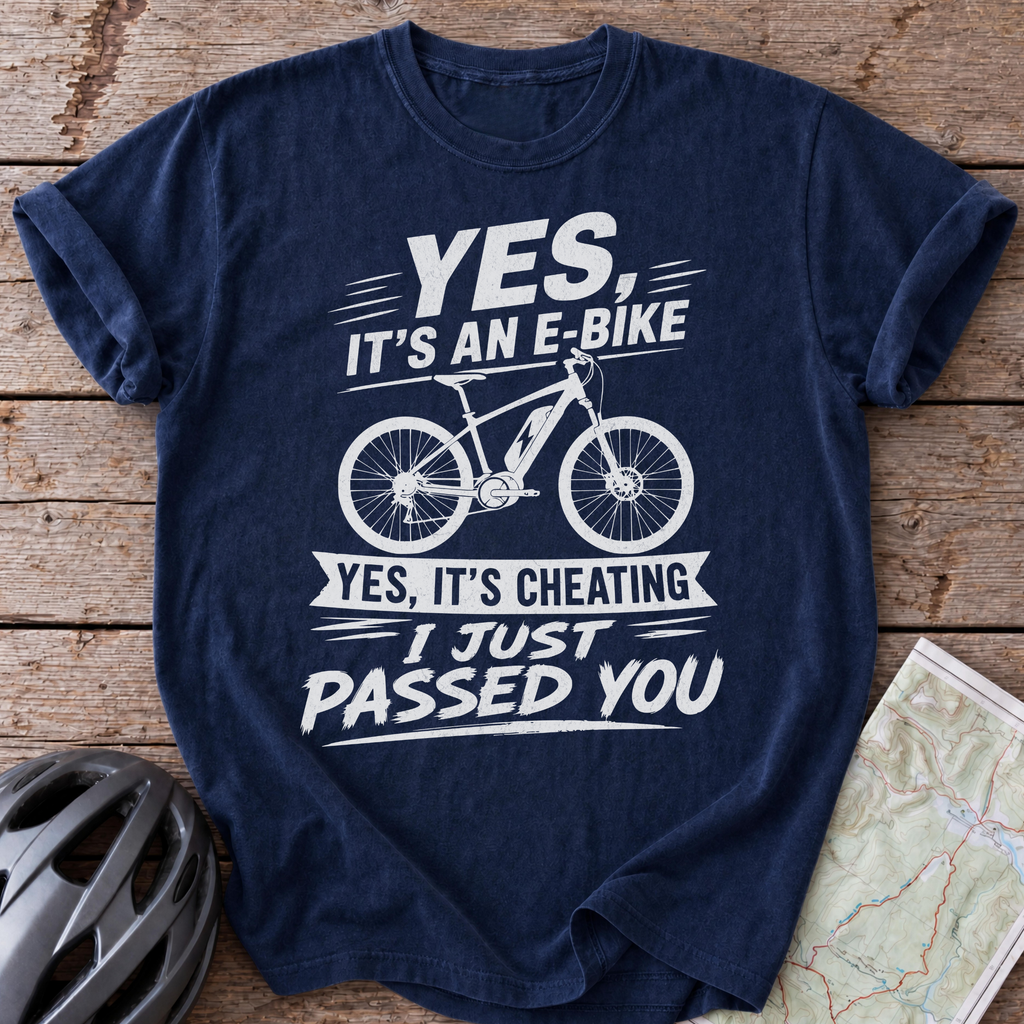 It's An E-Bike T-Shirt