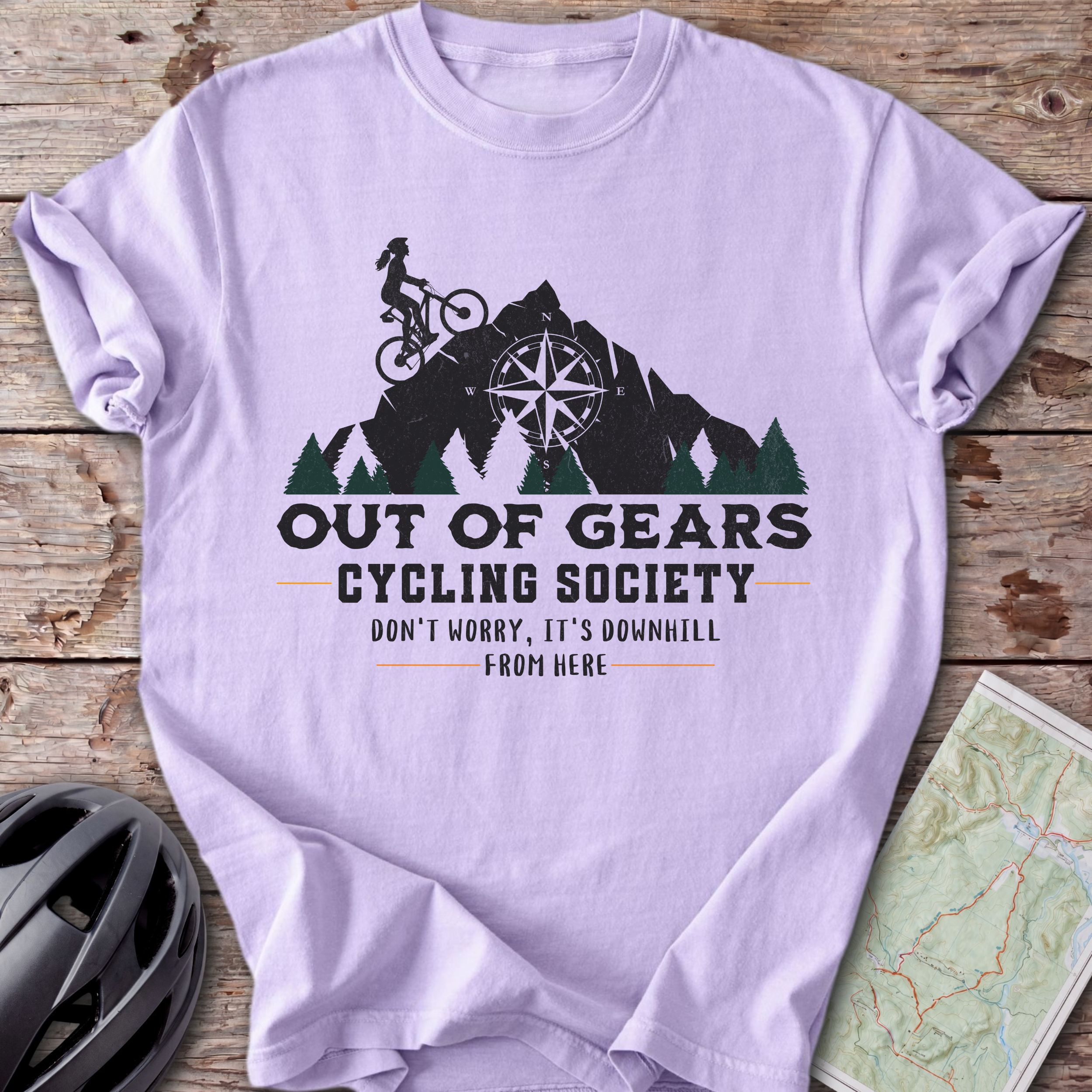 Out Of Gears Female T-shirt