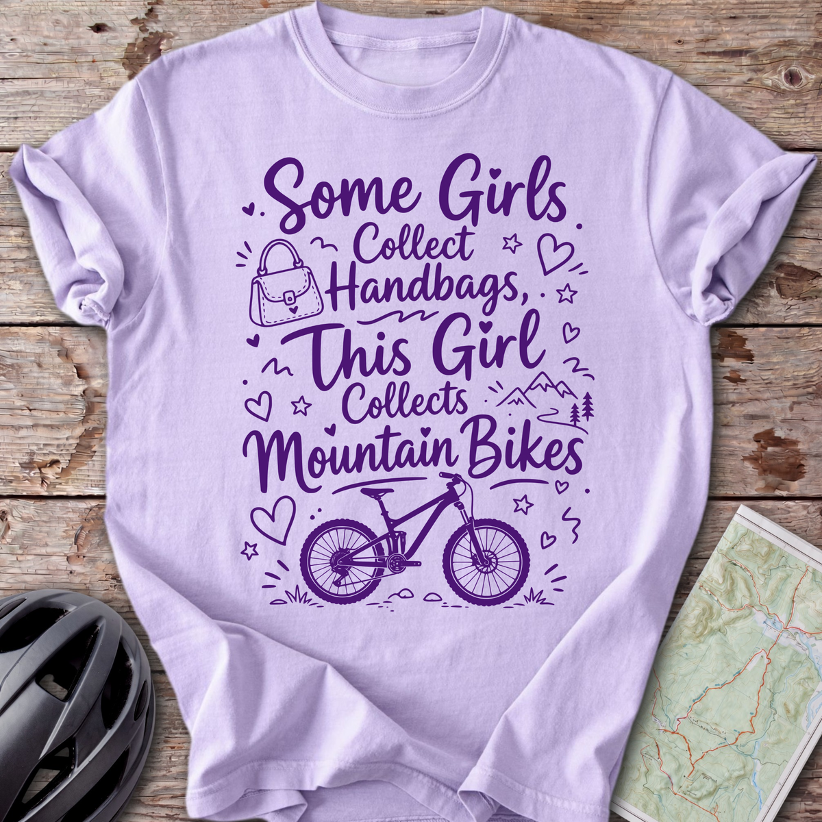 This Girl Collects MTBs T-shirt