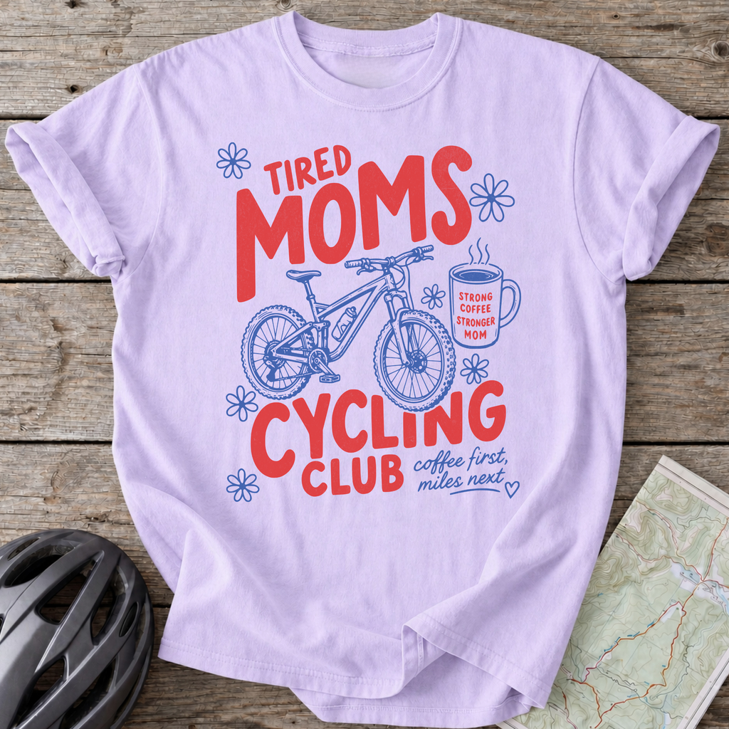 Tired Moms MTB Club T-shirt