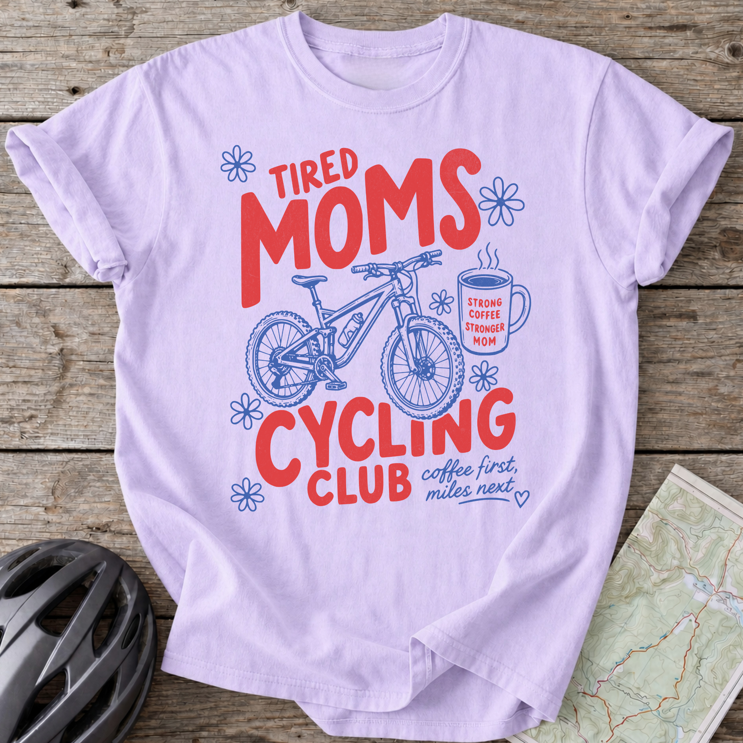 Tired Moms MTB Club T-shirt