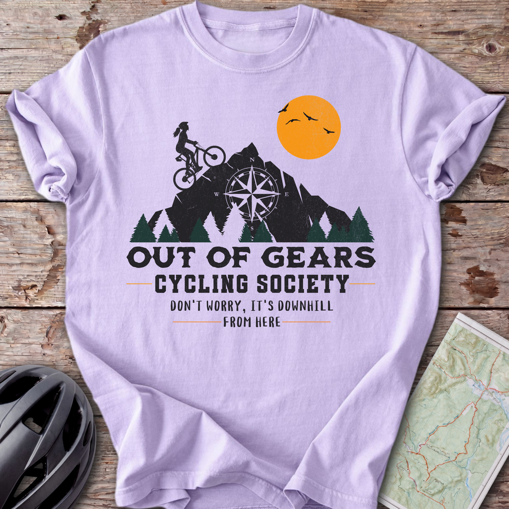 Out Of Gears Female Sunset T-shirt