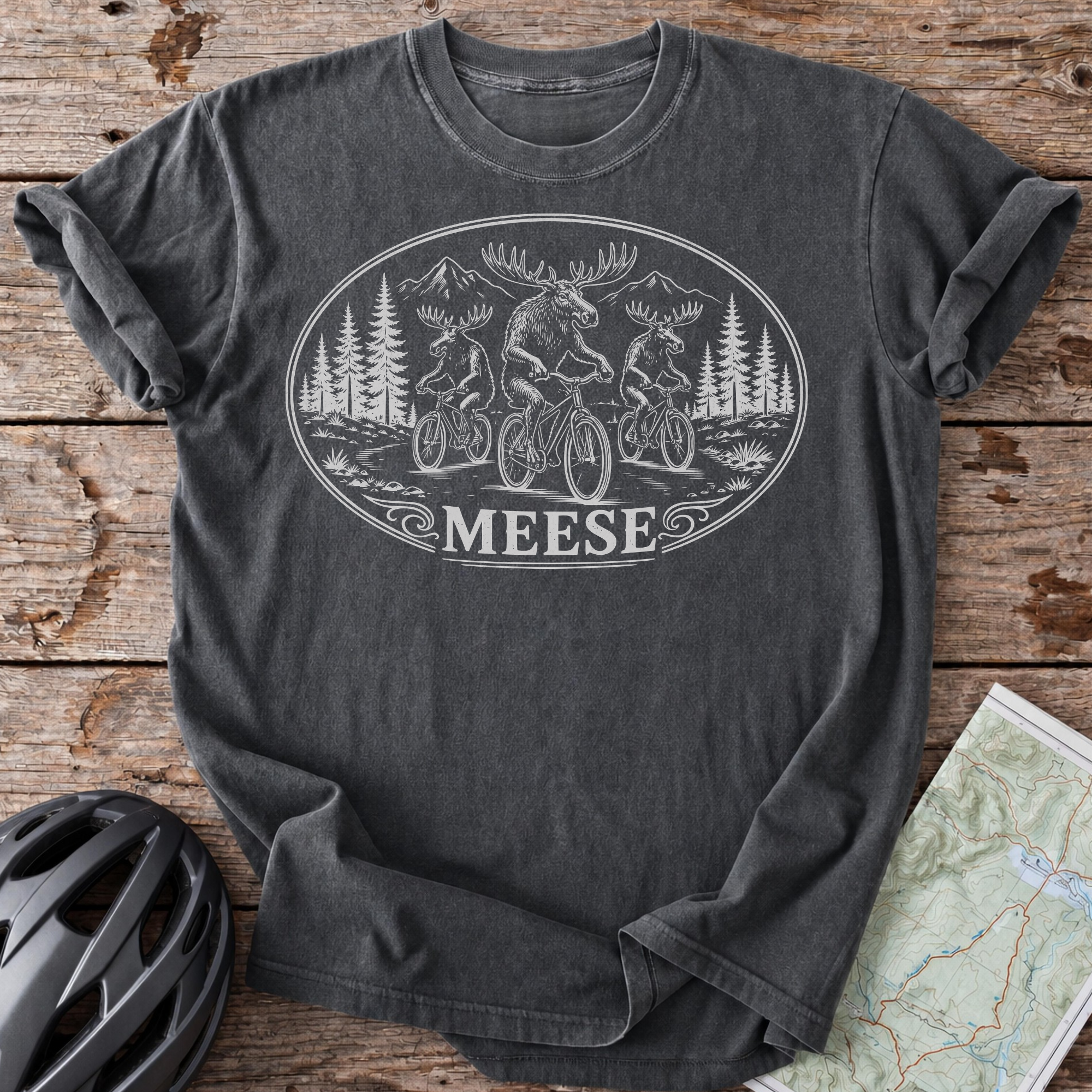 Meese On Wheels T-shirt
