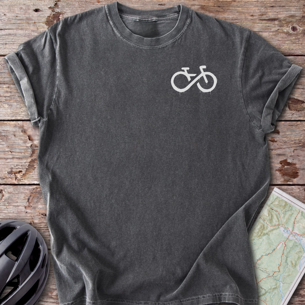 Endless Pocket Print T-shirt