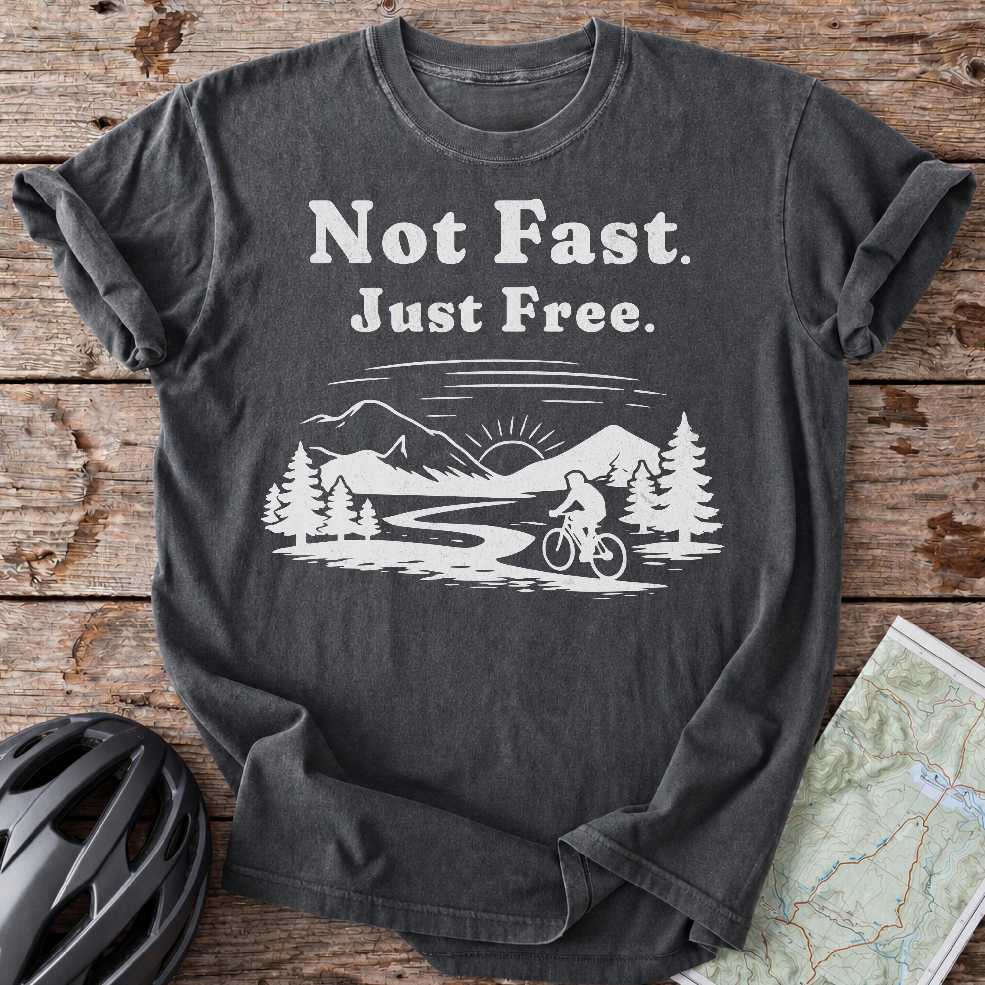 Not Fast Just Free T-shirt
