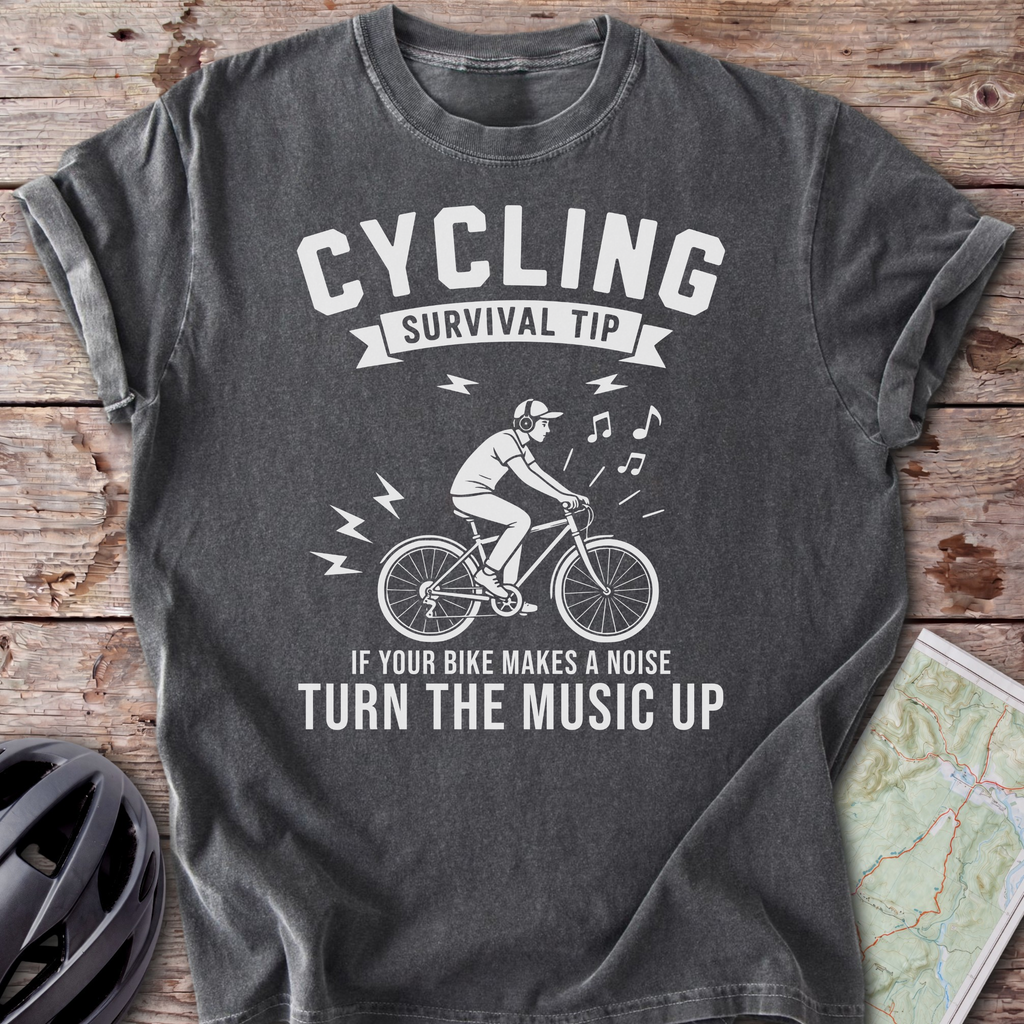 Survival Tip Music Up T-shirt