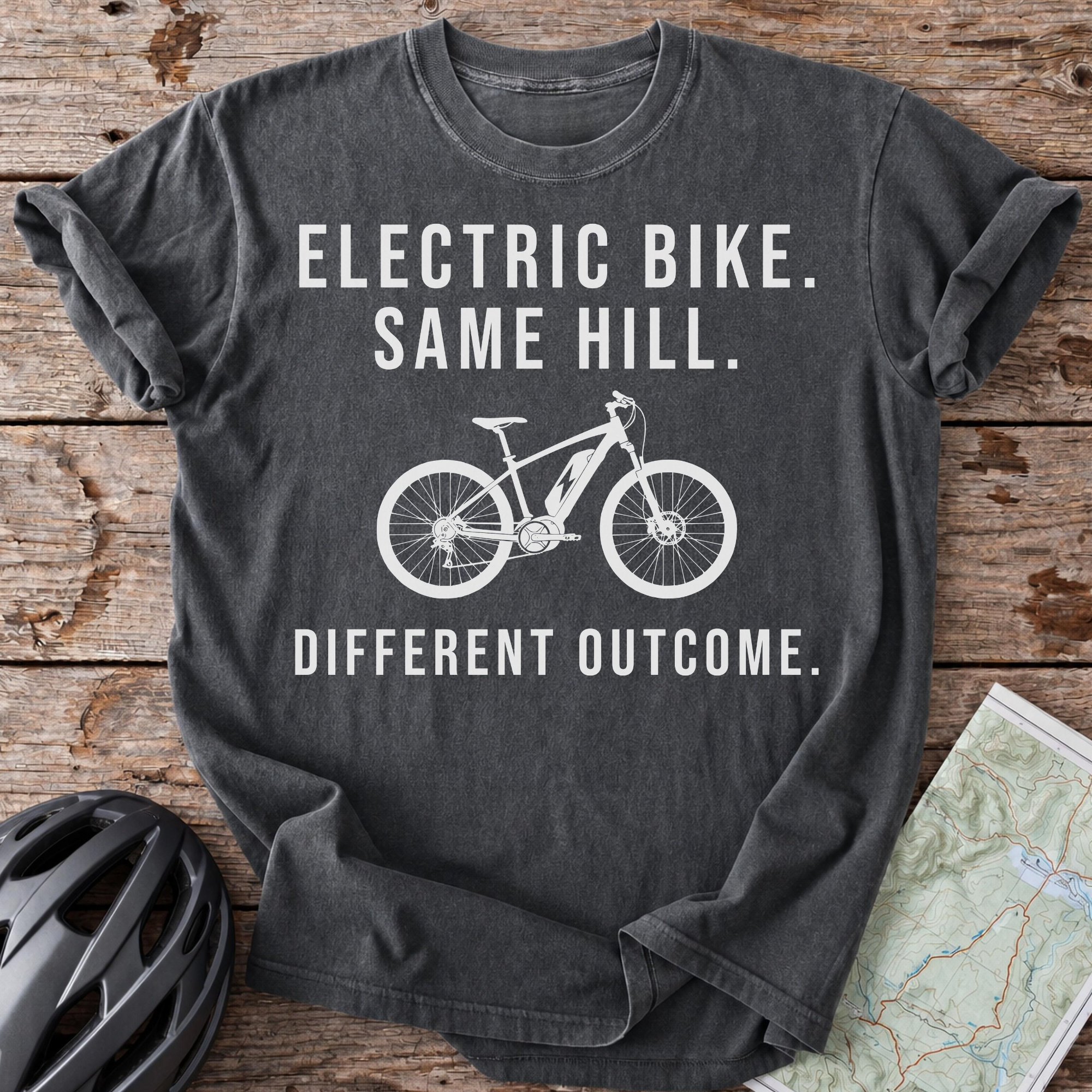 E-Bike Different Outcomes T-shirt