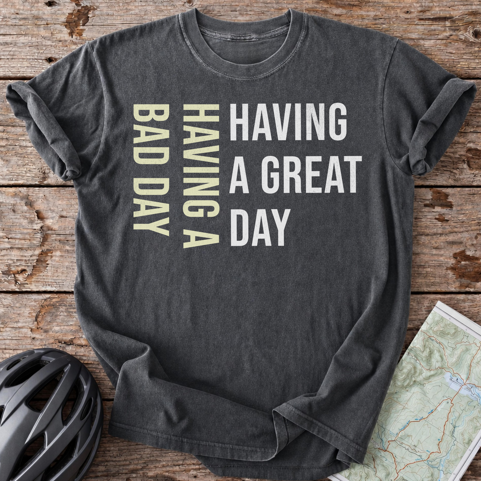 I Fall Over, Great Day Bad Day T-shirt