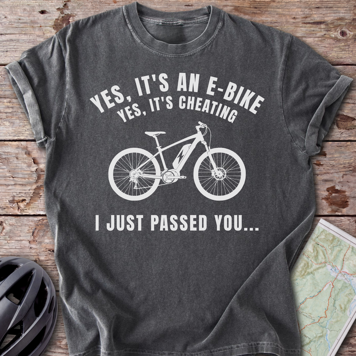 E-Bike I Just Passed You T-shirt