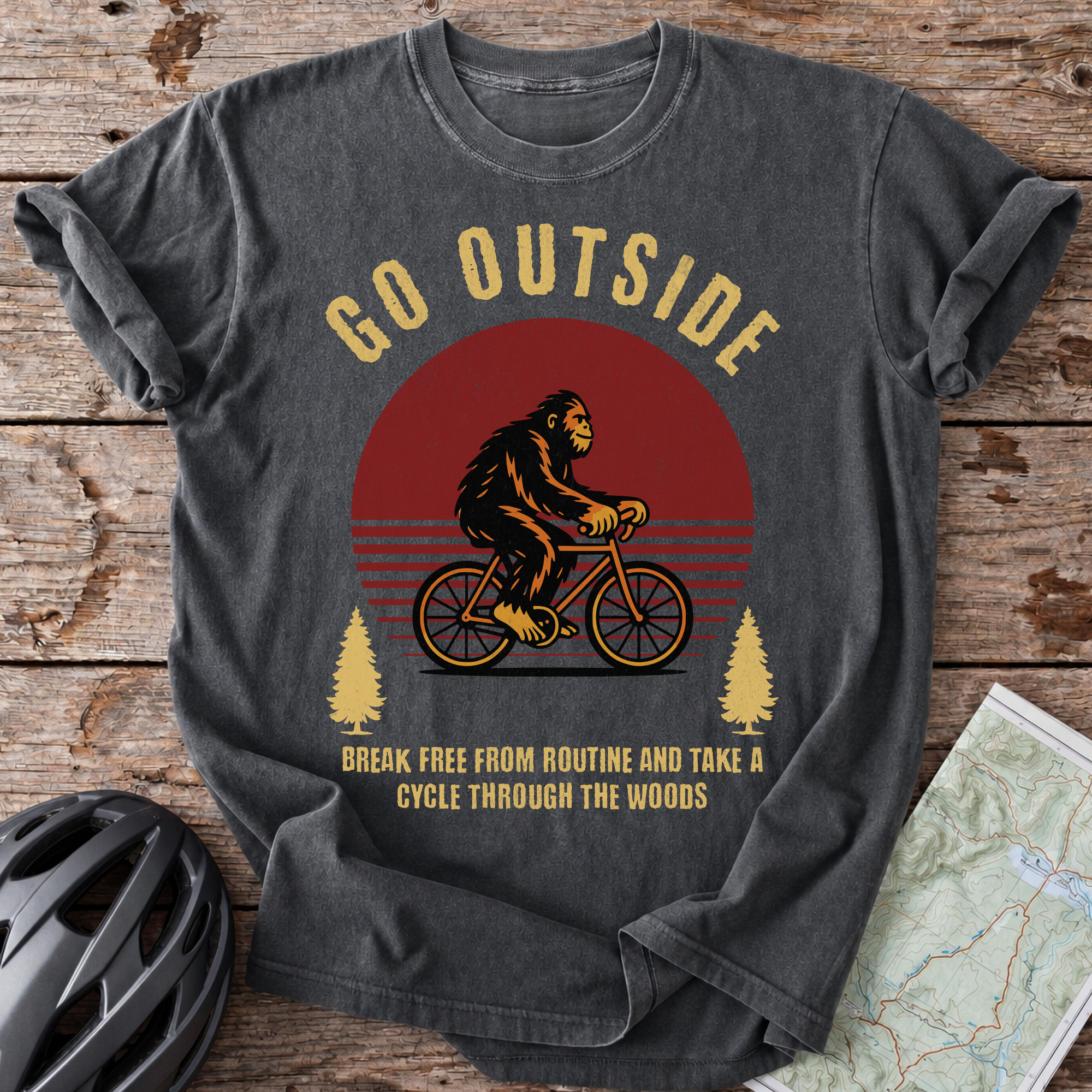 Go Outside And Cycle T-shirt