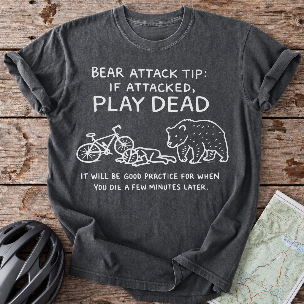 Doodle Bear Attack Tip T-Shirt