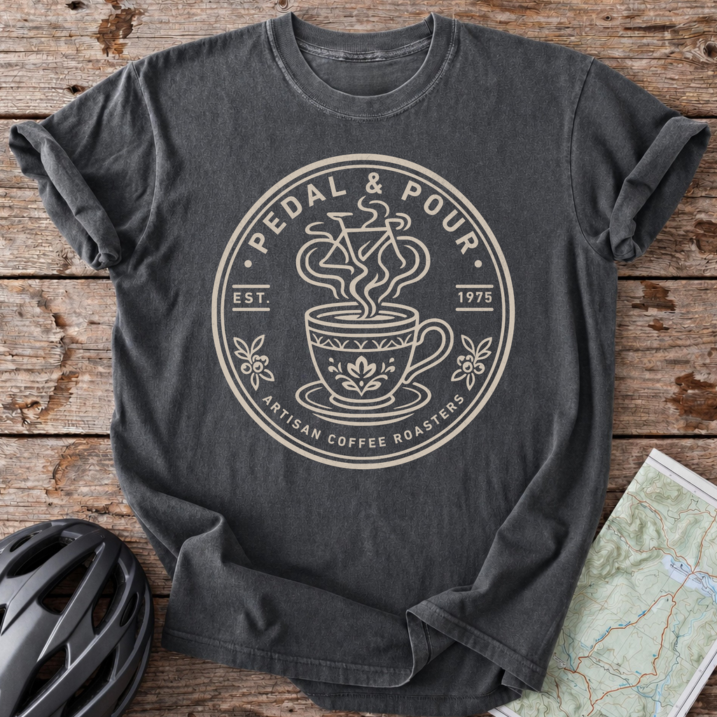 Pedal & Pour T-shirt