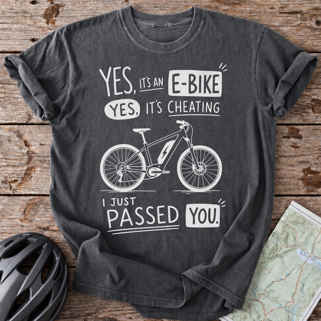 E-Bike Cheating T-Shirt