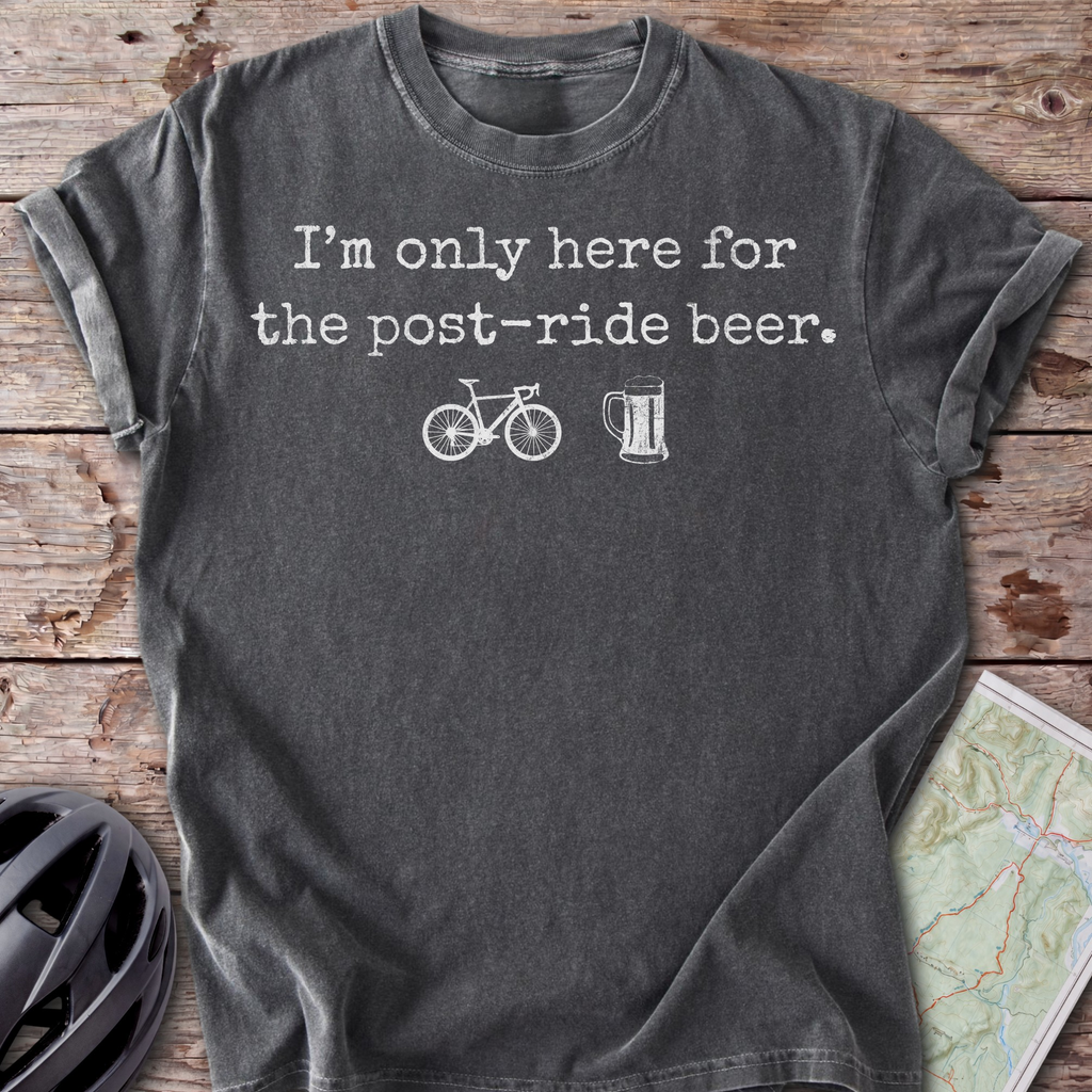 Post Ride Beer T-shirt