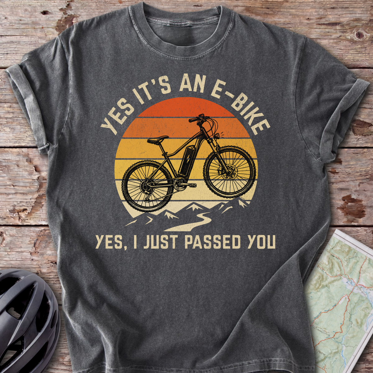 Vintage E-Bike Cheating T-shirt