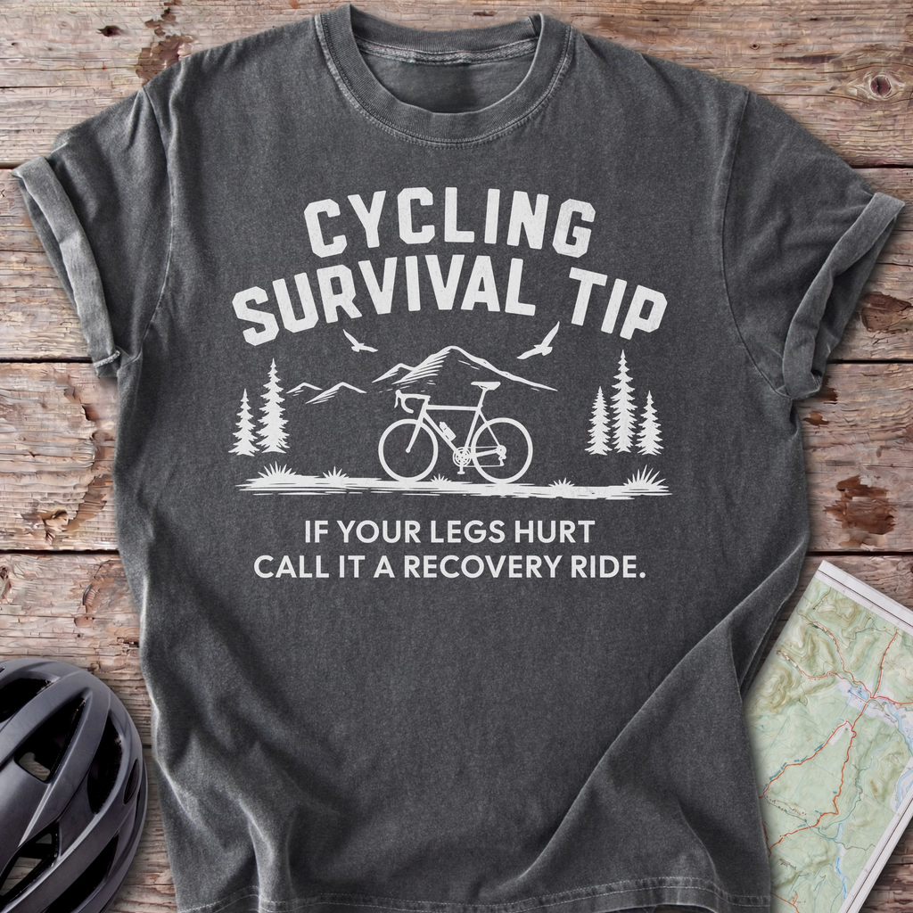 Survival Tip Recovery Ride T-shirt