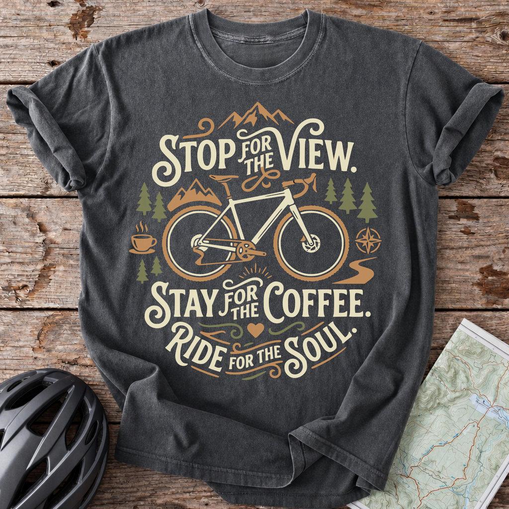 The View And The Coffee T-shirt