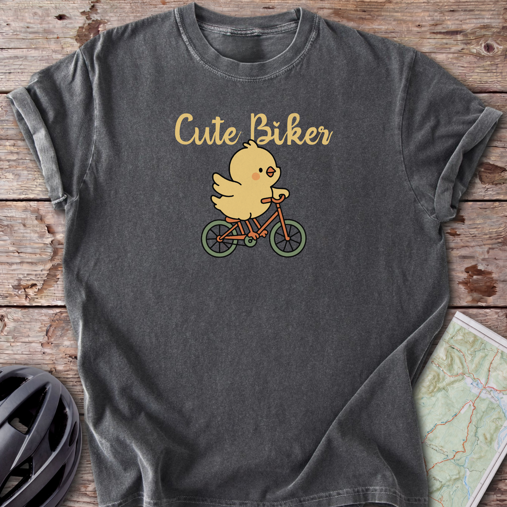 Cute Biker Chick T-shirt